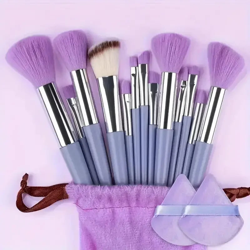 Set Pennelli Make-up 13 Pezzi