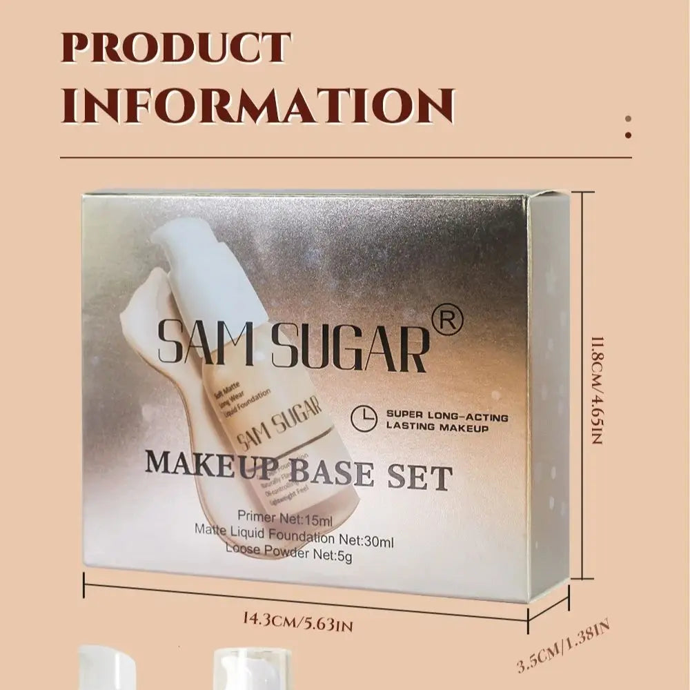 Set Primer Latte e Spugnette 4 Pezzi - Base Makeup Perfetta