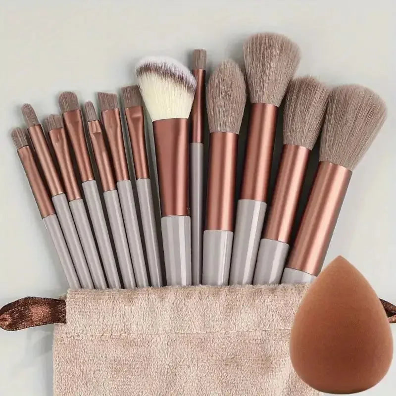 Set Pennelli Make-up 13 Pezzi