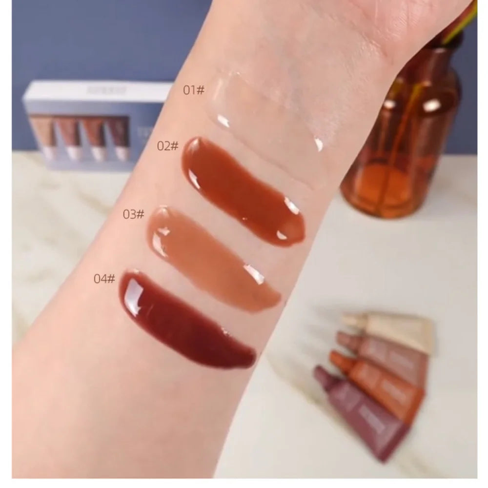 Rossetto Idratante Effetto Specchio - Profumazione Vaniglia e Caffè