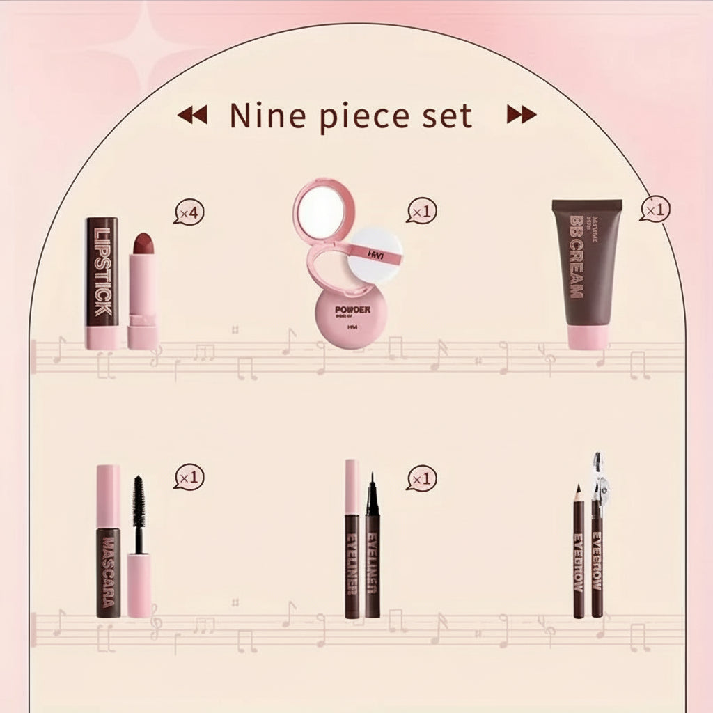 Set Makeup Completo 9 Pezzi - Idea Regalo