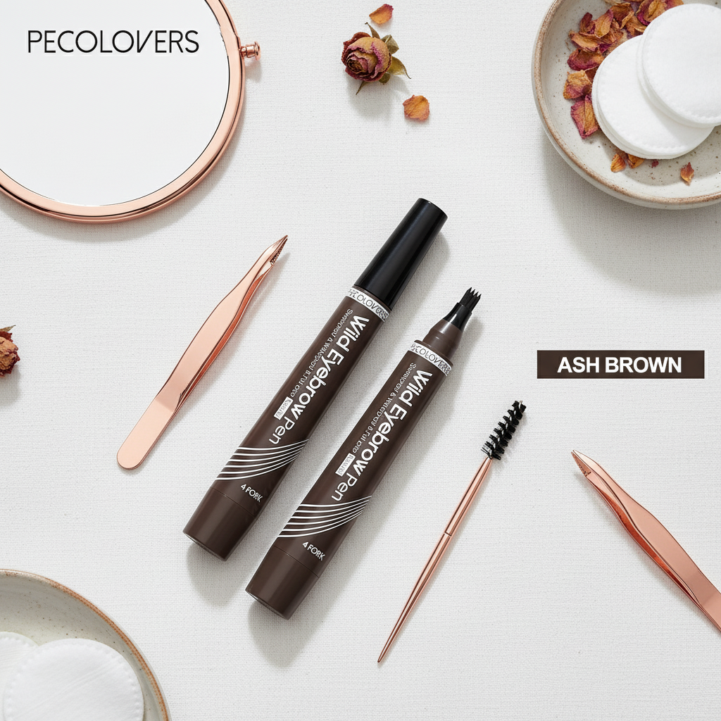 Flat lay penna sopracciglia